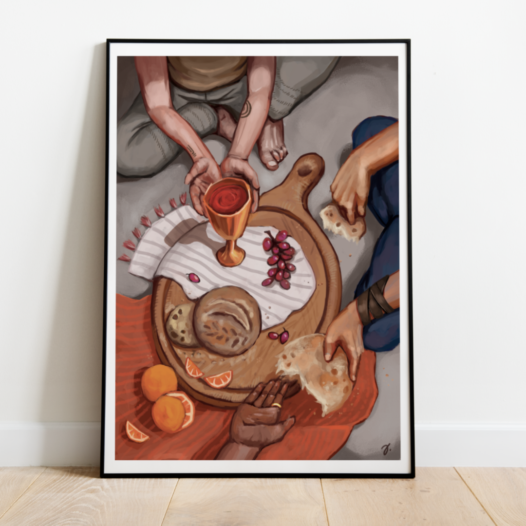 Plakat "Abendmahl"