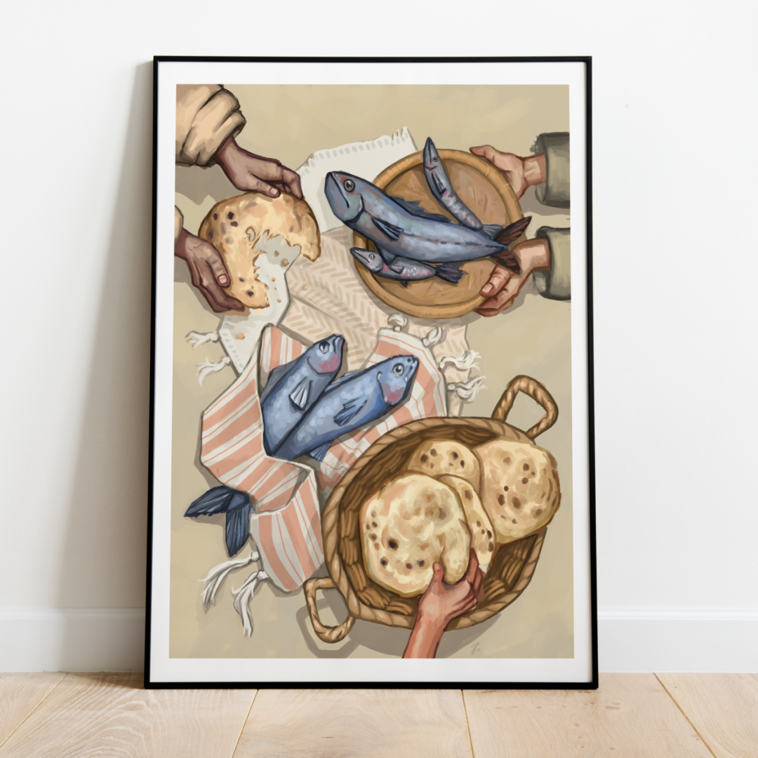 Plakat "Fish & Bread"
