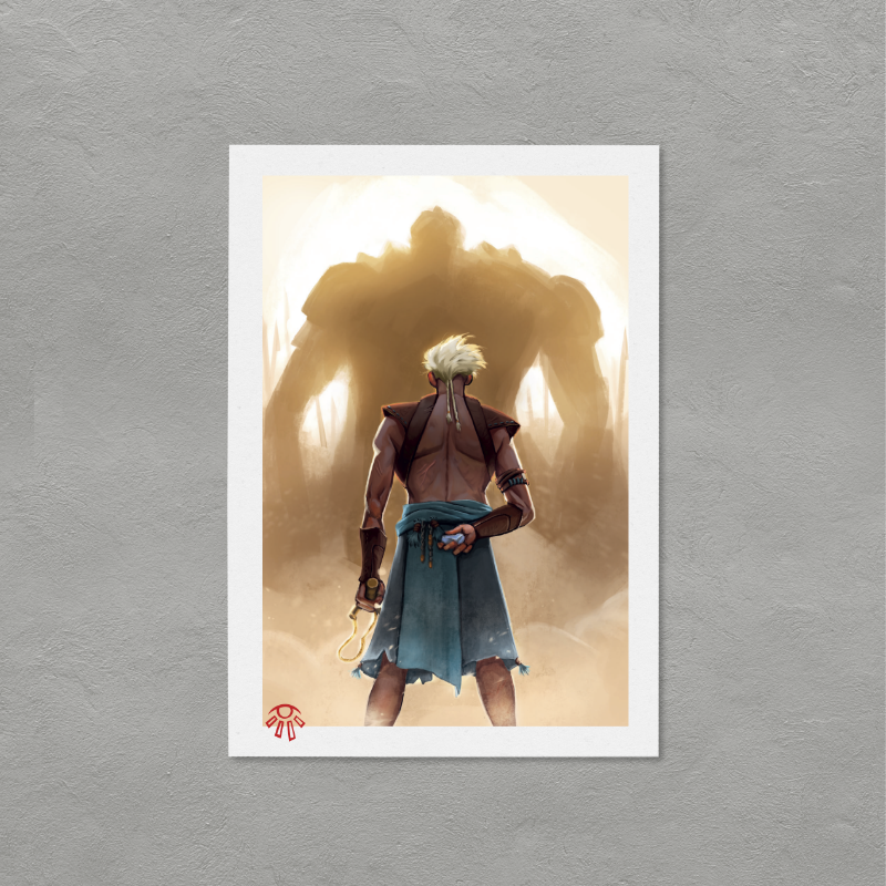 Postkarte "David"